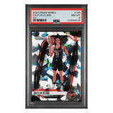 Caitlin Clark PSA 8 2024 Panini Prizm WNBA Ice Rookie RC Card #145