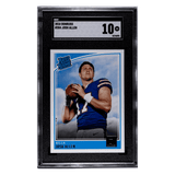 Josh Allen SGC 10 2018 Panini Donruss Rated Rookie Card #304