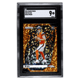 Bo Nix SGC 9 2024 Panini Prizm Disco Rookie RC Card #309