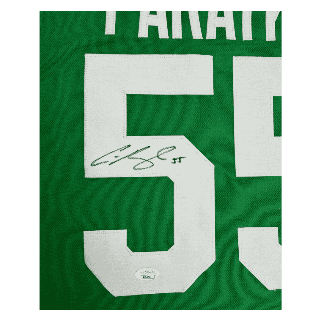 Colton Parayko St Louis Blues Autographed Adidas St Patricks Day Jersey - JSA COA