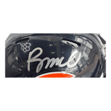 Rome Odunze Chicago Bears Autographed Mini Speed Helmet - Fanatics COA