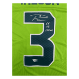Russell Wilson Seattle Seahawks Alternate Green Nike Autographed Jersey - Fanatics COA