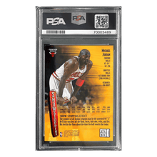 Michael Jordan PSA 9 1997 Topps Finest w/Coating Card #271