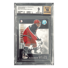 Alexander Ovechkin BGS 9 2004-05 In The Game Heroes & Prospects Autographs Card #AO2