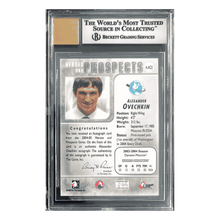 Alexander Ovechkin BGS 9 2004-05 In The Game Heroes & Prospects Autographs Card #AO2