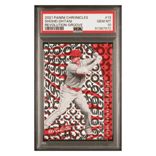 Shohei Ohtani PSA 10 2021 Panini Chronicles Revolution Groove Card #13