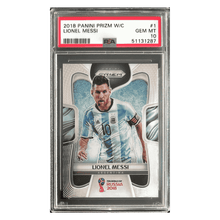 Lionel Messi PSA 10 2018 Panini Prizm World Cup Card #1