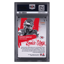 Xavier Worthy PSA 9 2024 Panini Donruss Optic Rookie Kings Card #8