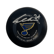 Alex Pietrangelo St Louis Blues Autographed 2020 Official Game Puck - JSA COA