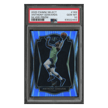 Anthony Edwards PSA 10 2020 Panini Select Silver Prizm Rookie RC Card #169