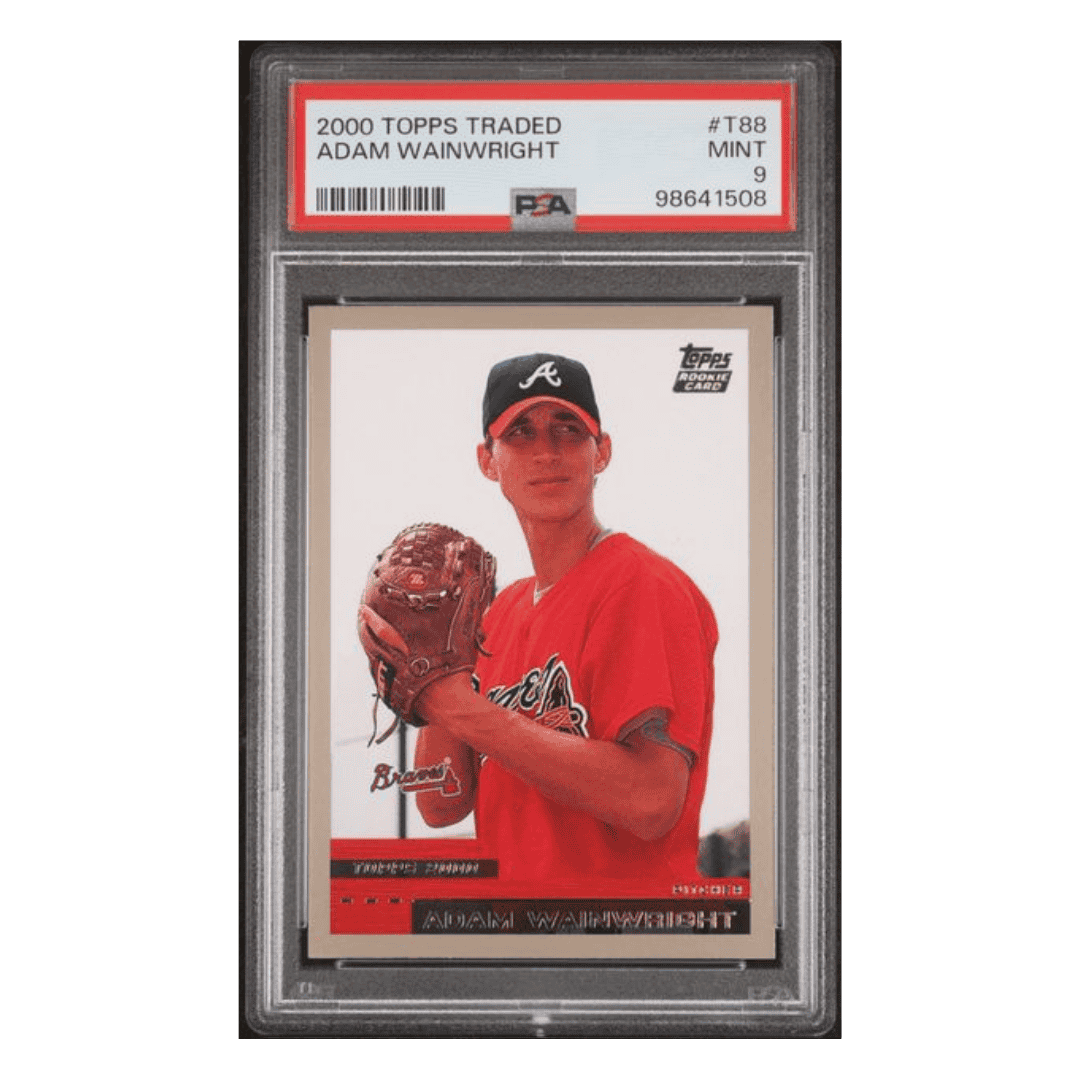 Adam Wainwright PSA 9 2000 Topps Traded Card #T88