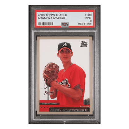 Adam Wainwright PSA 9 2000 Topps Traded Card #T88