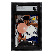 Ken Griffey Jr SGC 8 1995 Pinnacle Card #128