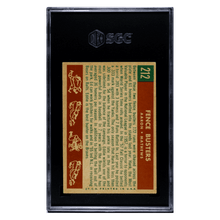 Hank Aaron & Ed Mathews SGC 5 1959 Topps Fence Busters Card #212