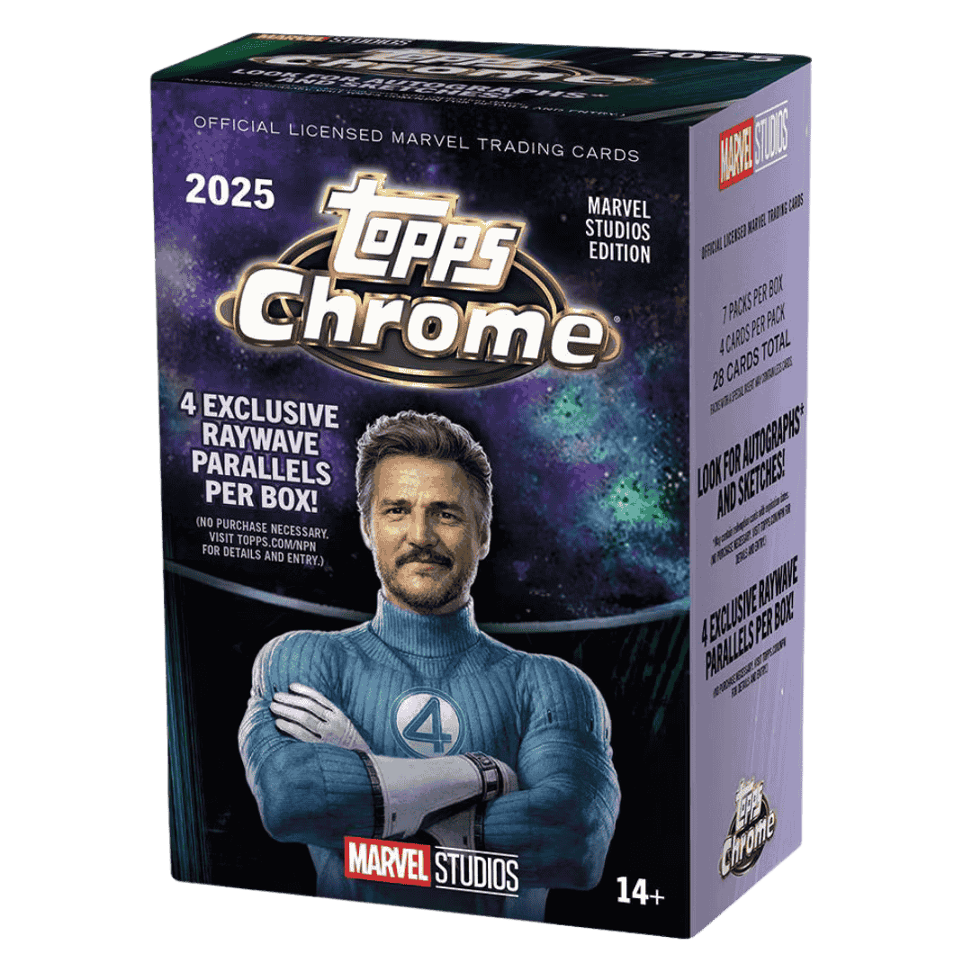 2025 Topps Marvel Studios Chrome Blaster Box