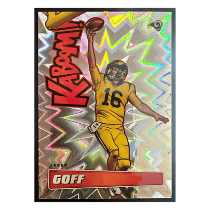 Jared Goff 2019 Panini Absolute Kaboom! Card #KJG