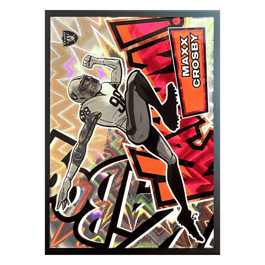 Maxx Crosby 2025 Panini Absolute Kaboom! Card #2