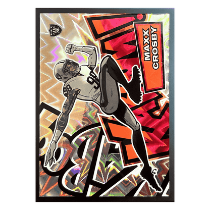 Maxx Crosby 2025 Panini Absolute Kaboom! Card #2