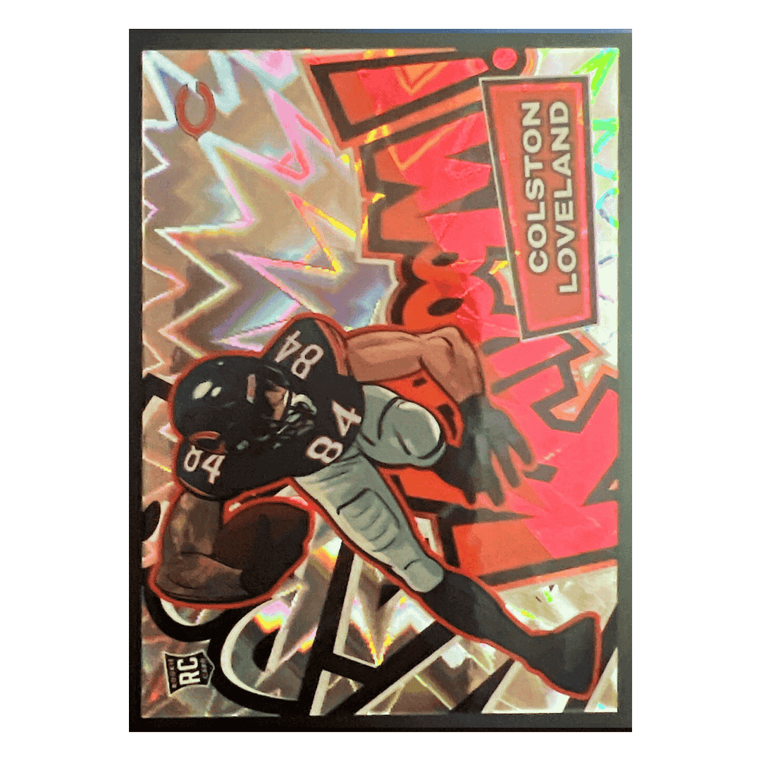 Colston Loveland 2025 Panini Absolute Kaboom! Rookie RC Card #35