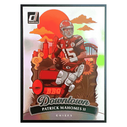 Patrick Mahomes 2025 Panini Donruss Downtown Card #8