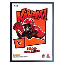 Nico Collins 2025 Panini Absolute Kaboom! Card #28