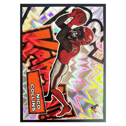 Nico Collins 2025 Panini Absolute Kaboom! Card #28