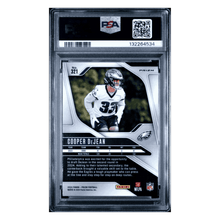 Cooper DeJean PSA 10 2024 Panini Prizm Neon Green Pulsar Rookie RC Card #321