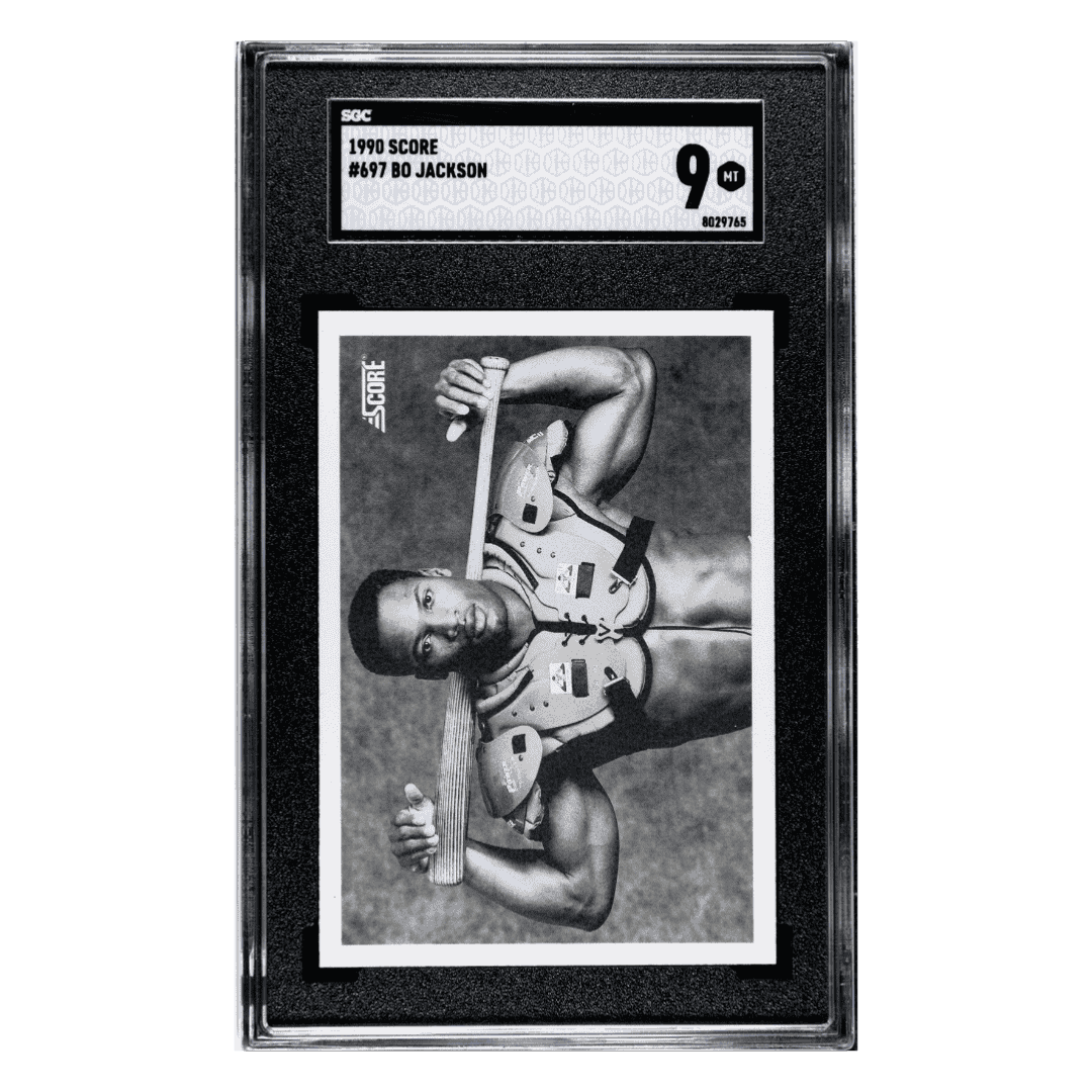 Bo Jackson SGC 9 1990 Score Card #697