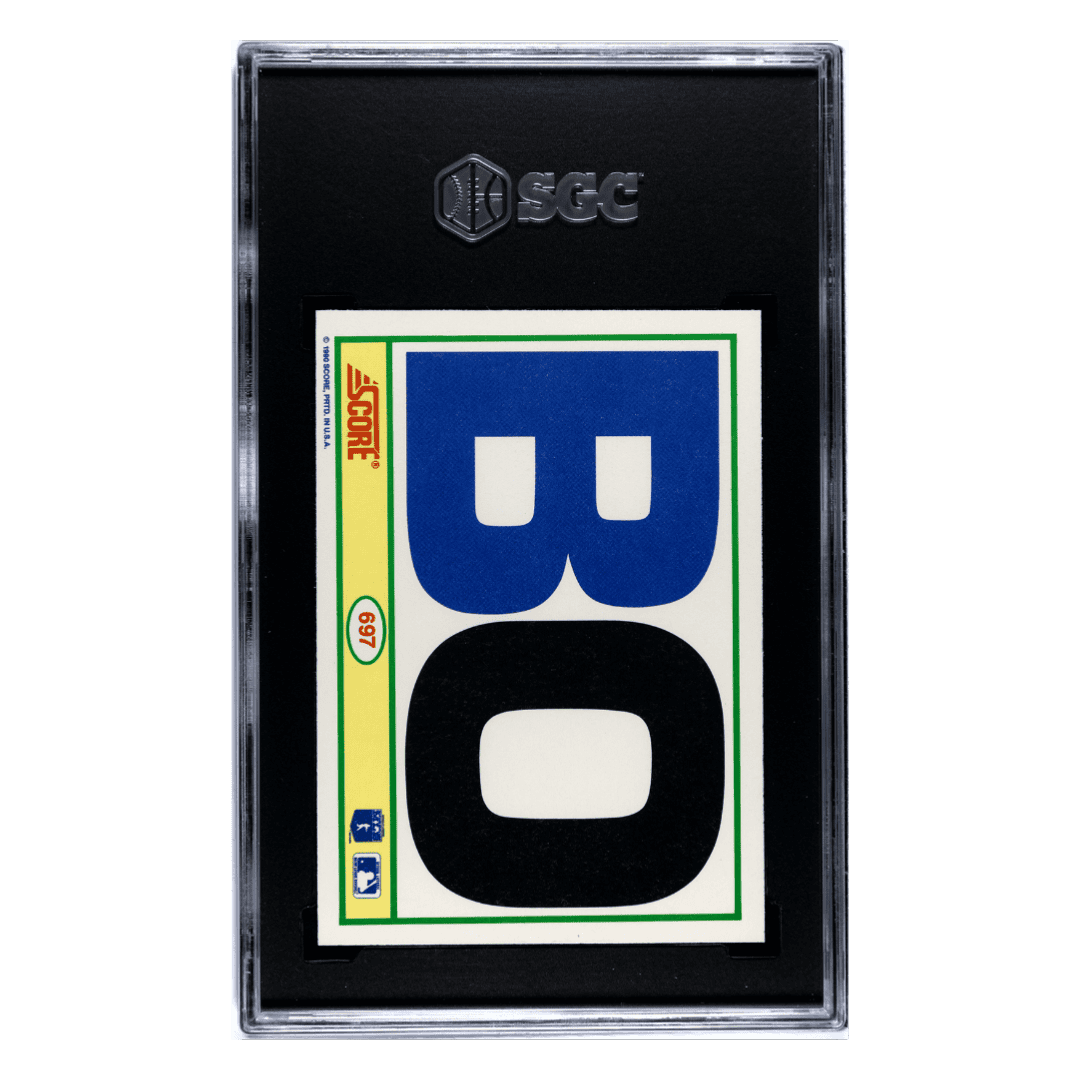 Bo Jackson SGC 9 1990 Score Card #697