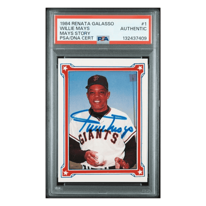 Willie Mays 1984 Renata Galasso Mays Story Card #1
