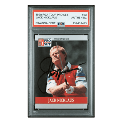 Jack Nicklaus 1990 PGA Tour Pro Set Card #93