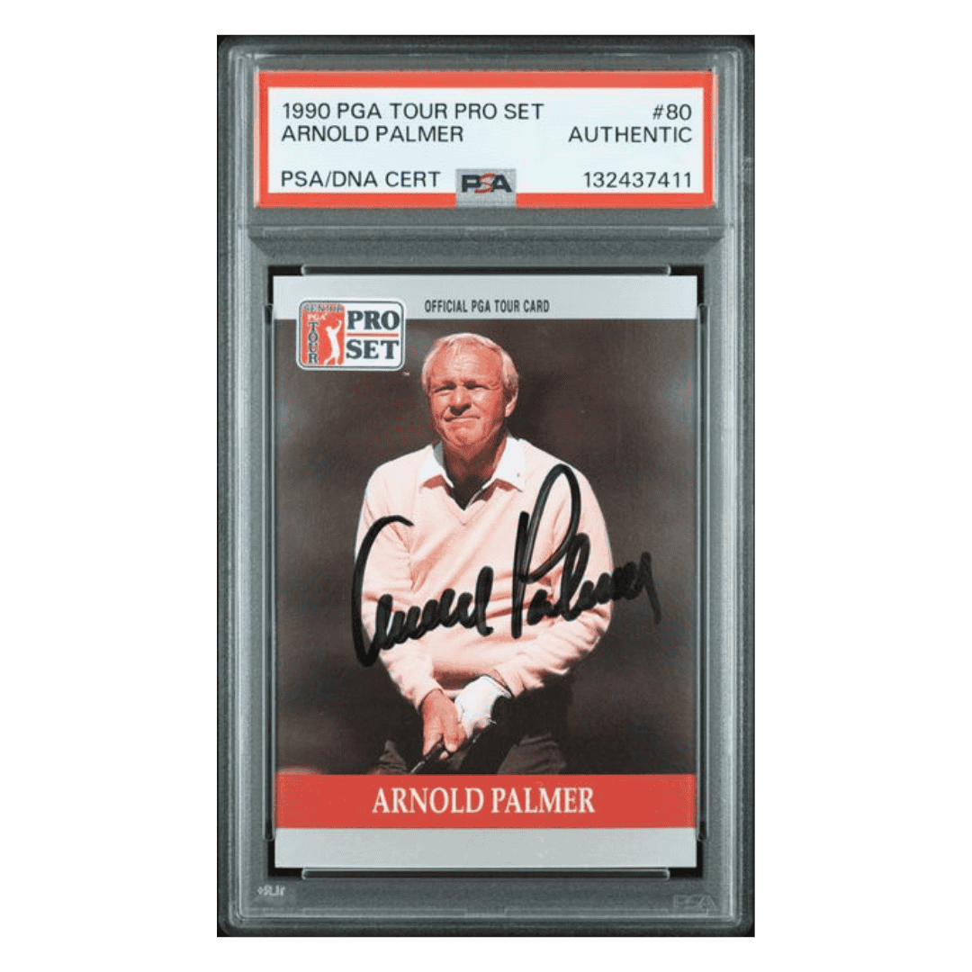 Arnold Palmer 1990 PGA Tour Pro Set Card #80