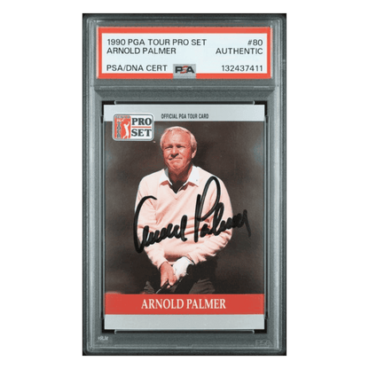 Arnold Palmer 1990 PGA Tour Pro Set Card #80