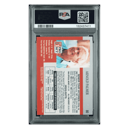 Arnold Palmer 1990 PGA Tour Pro Set Card #80