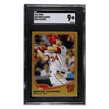 Bryce Harper SGC 9 2013 Topps Gold #d/ 2013 Card #369