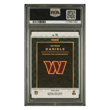 Jayden Daniels PSA 9 2024 Panini Select Score Select Throwback Prizm Rookie RC Card #16