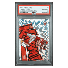 Travis Kelce PSA 10 2024 Panini Absolute Kaboom! Horizontal Card #5