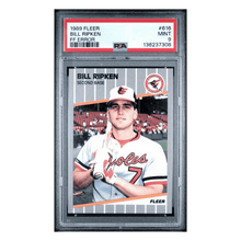 Bill Ripken PSA 9 1989 Fleer FF Error Card #616
