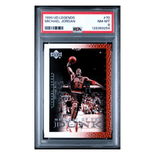 Michael Jordan PSA 8 1999 Upper Deck Legends Card #70