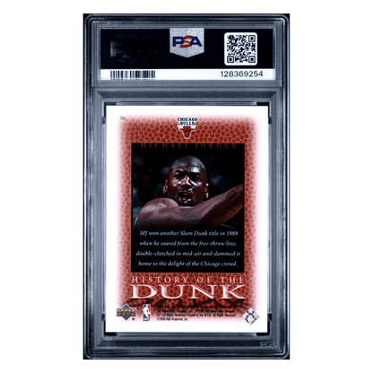 Michael Jordan PSA 8 1999 Upper Deck Legends Card #70