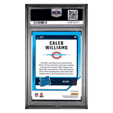 Caleb Williams PSA 10 2024 Panini Donruss Optic Preview Red Wave Rated Rookie Card #327