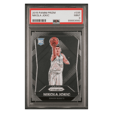 Nikola Jokic PSA 9 2015 Panini Prizm Rookie RC Card #335