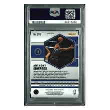 Anthony Edwards PSA 10 2020 Panini Mosaic Reactive Orange Rookie RC Card #201