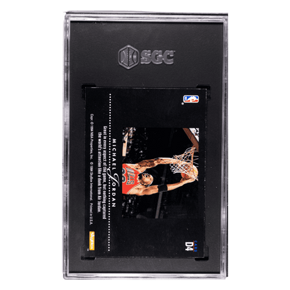 Michael Jordan SGC 8.5 1993-94 Skybox Premium Dynamic Dunks Card #D4