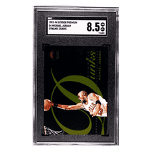 Michael Jordan SGC 8.5 1993-94 Skybox Premium Dynamic Dunks Card #D4