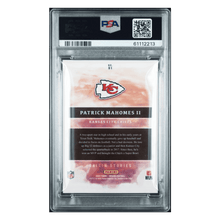 Patrick Mahomes PSA 10 2020 Panini Origins Stories Card #91