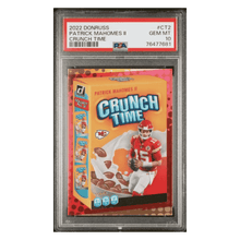 Patrick Mahomes PSA 10 2022 Panini Donruss Crunch Time Card #CT2