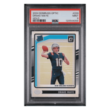 Drake Maye PSA 9 2024 Panini Donruss Optic Holo Rated Rookie Card #229