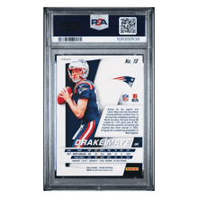 Drake Maye PSA 9 2024 Panini Prizm Flashback Rookie RC Card #10