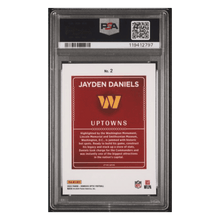 Jayden Daniels PSA 10 2024 Panini Donruss Optic Uptowns Rookie RC Card #2